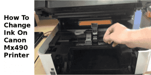 How To Change Ink On Canon Mx490 Printer