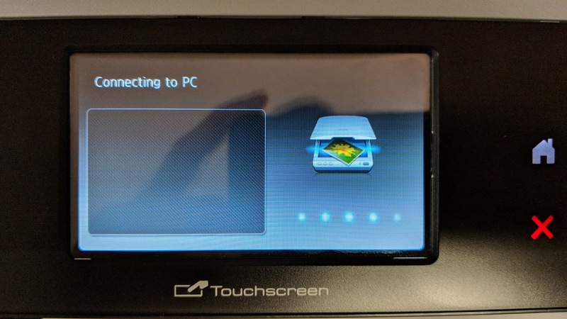brother scanner not connecting to pc