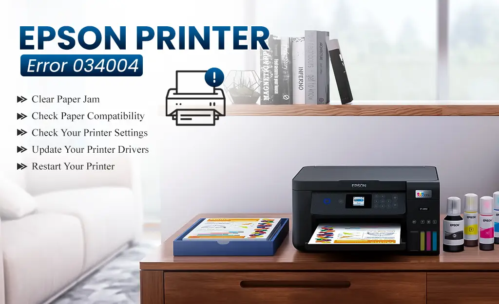 Epson Printer Error 034004, Epson Error Code E01