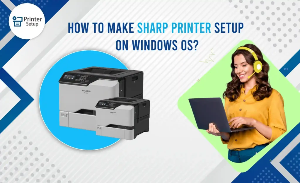 Sharp Printer Setup