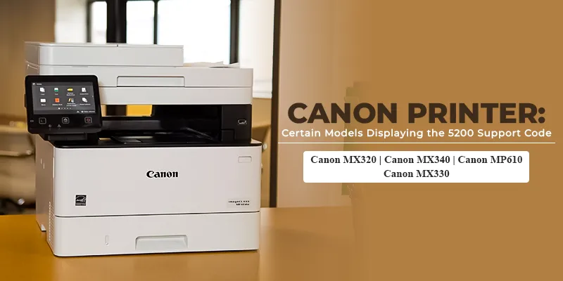 canon support code 5200