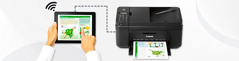 how to connect canon mx492 printer to wifi
